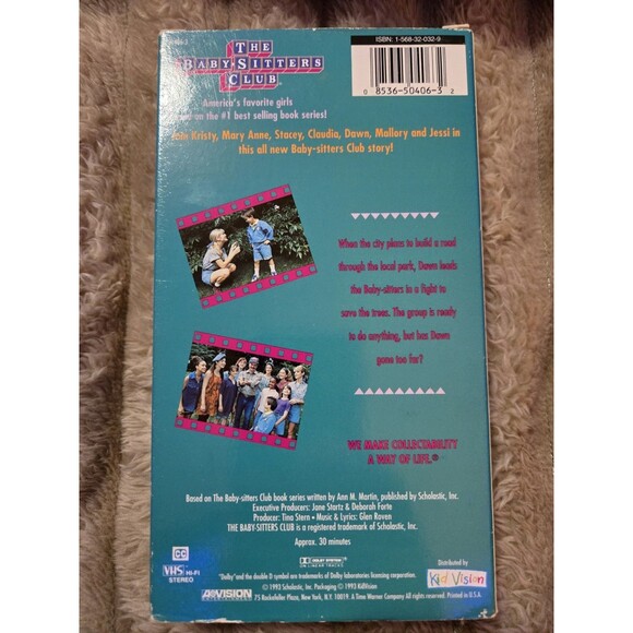 Baby-Sitters Club, The - Dawn Saves the Trees (VHS, 1993) #11 - Picture 3 of 5